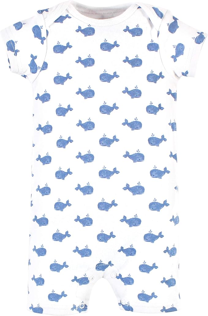 Hudson Baby Unisex Cotton Rompers - Image 3