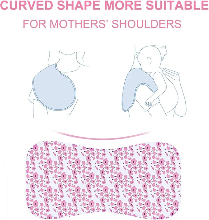 10-Pack Burp Cloths for Baby Boys and Girls - Image 2