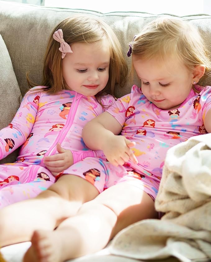 babee Reshinee Viscose Derived from Bamboo Baby Footie Pajamas Convertible - Image 4