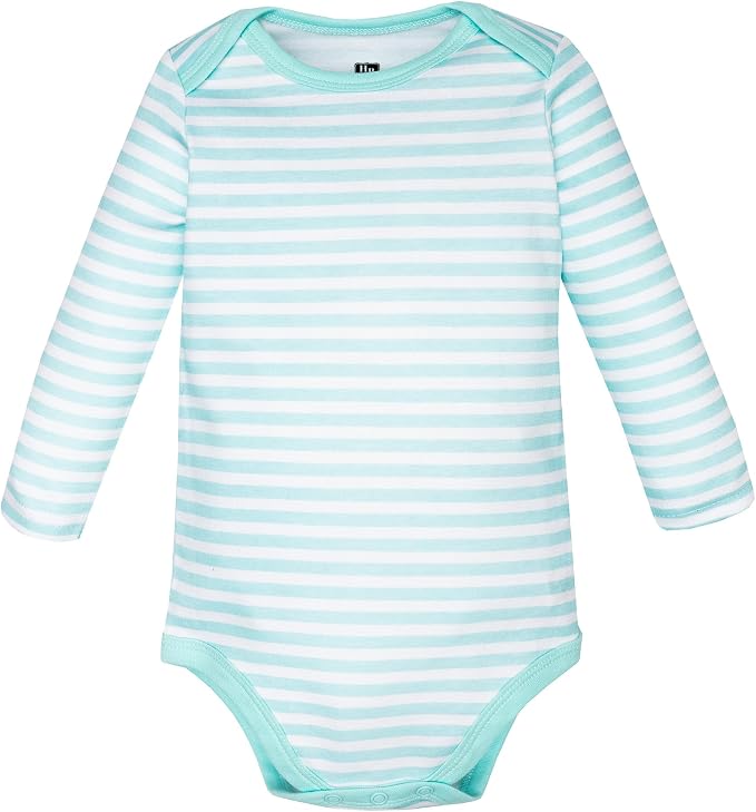 Hudson Baby baby-boys Cotton Long-sleeve Bodysuits 3-pack - Image 4