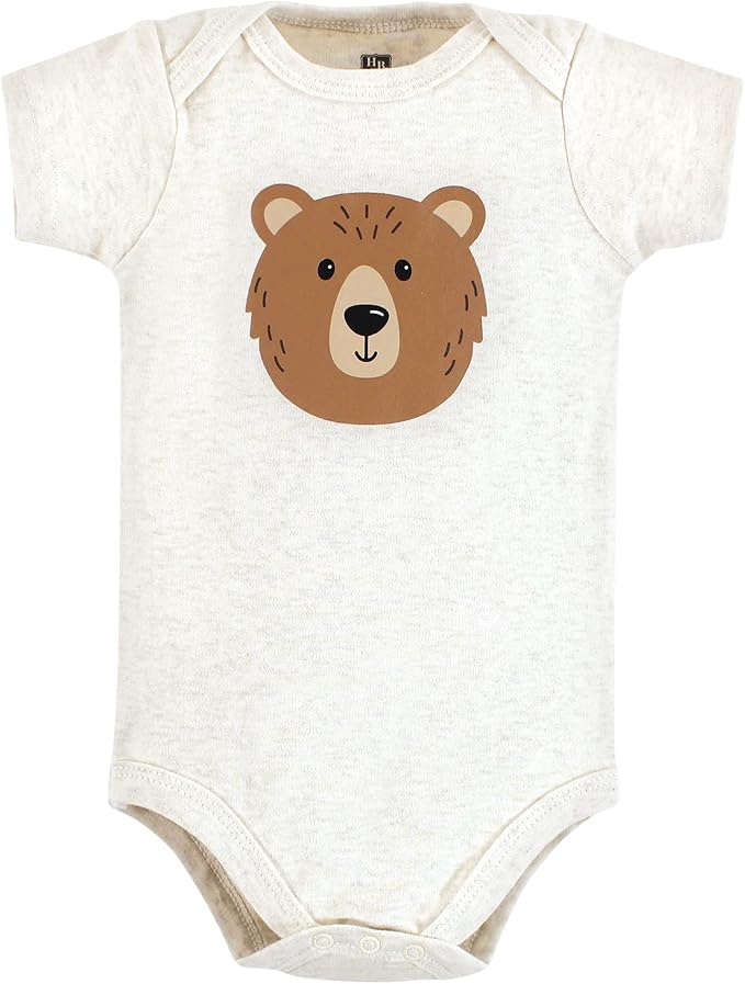 Hudson Baby Baby Boys' Cotton Bodysuits 7-pack - Image 5