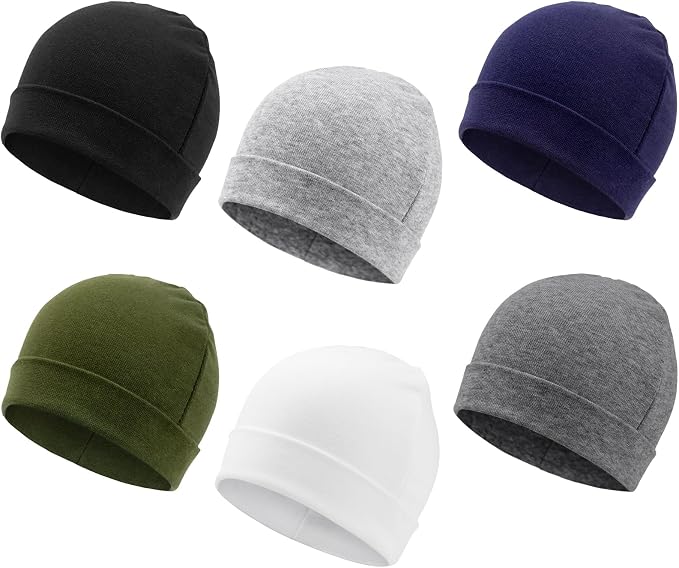 DRESHOW BQUBO 6 Pack Baby Beanie Hats by DRESHOW