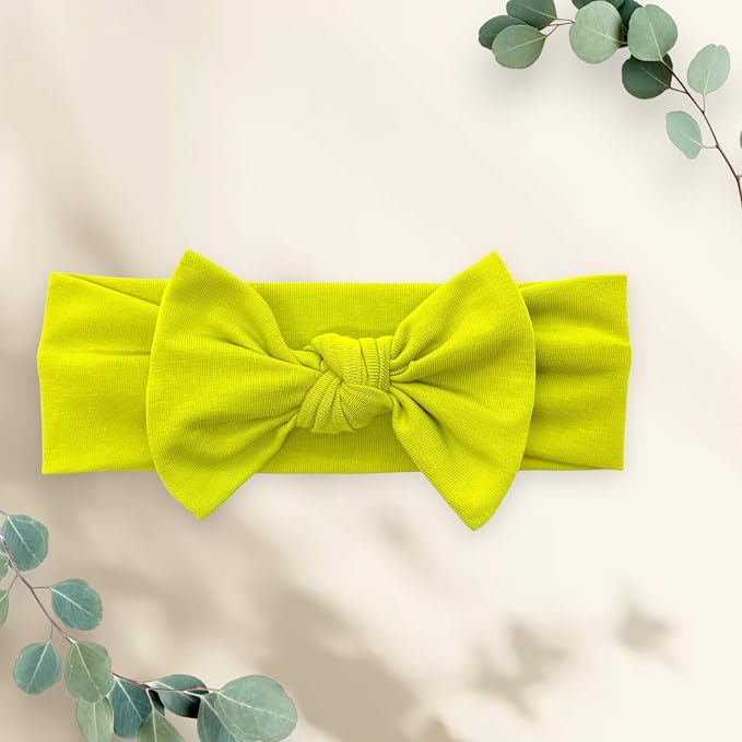Baby Girl Headbands-Infant, Toddler Cotton Handmade Hairbands - Image 6