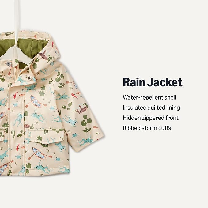 Amazon Essentials x Sofia Grainge Toddler and Baby Boys' Water-Repellent Rain - Image 3