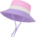 Baby Boy Sun Hat Toddler Bucket Beach Hat Girl UPF 50+ Cotton Linen | Beach by YMYDYFC