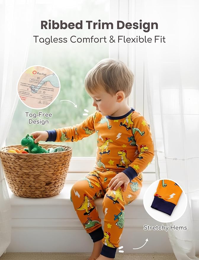 PATPAT Bamboo Viscose Pajama Sets - Image 3