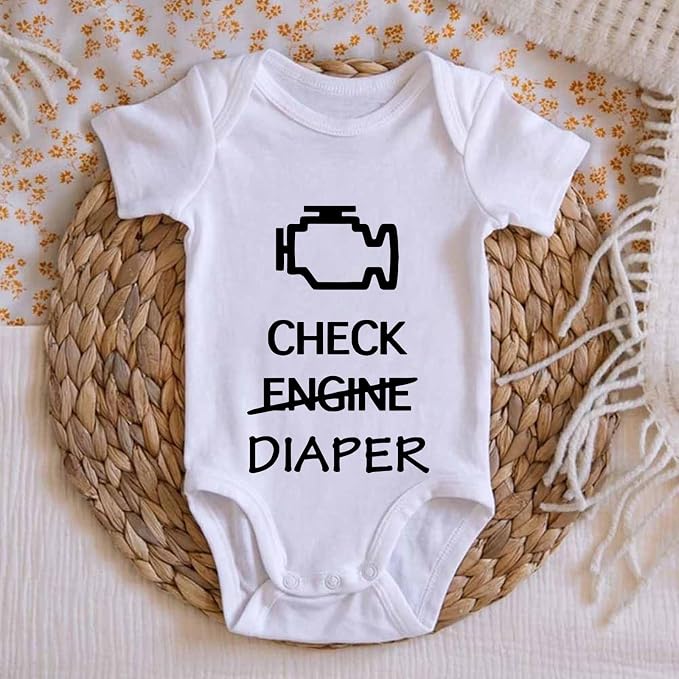 Check Engine Diaper Bodysuit - Image 4