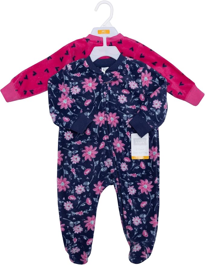 Hudson Baby Unisex Baby Fleece Sleep and Play - Image 2