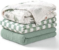 lulumoon Muslin Swaddle Blanket Baby: Cotton Receiving Wrap by Lulumoon