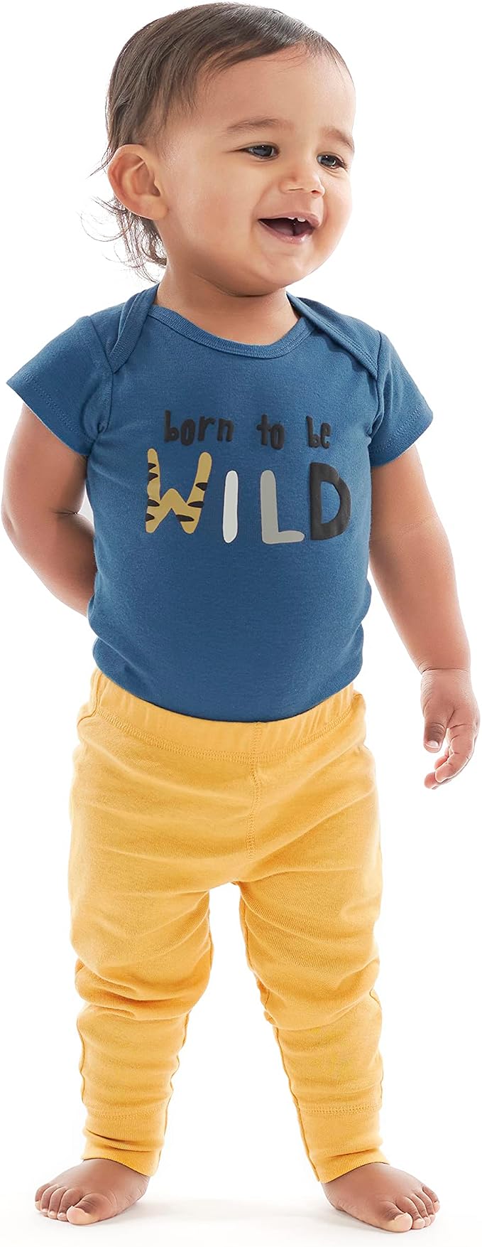 Onesies Brand Unisex Baby 3 Outfit Bundle Mix Match Pants Set - Image 4