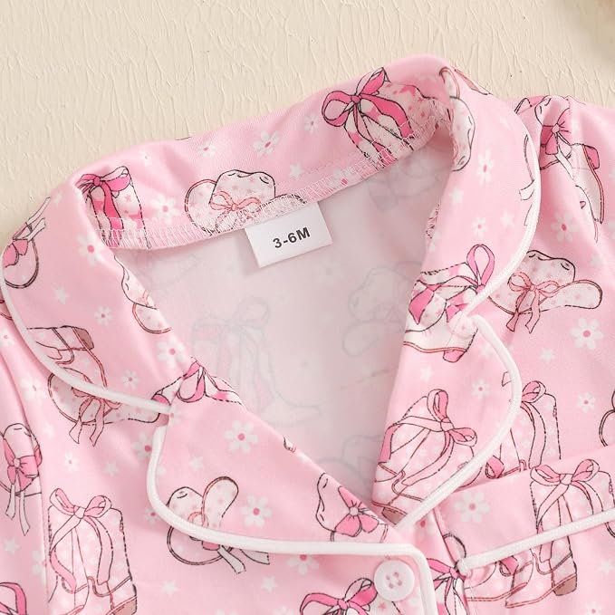 Balaflyie Newborn Summer Pajamas Baby Boy Girl Button Down Romper Cute Infant - Image 4