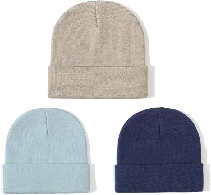 Baby Hats and Mittens Set Infant Toddler Beanie Cap Newborn Gloves - Image 2