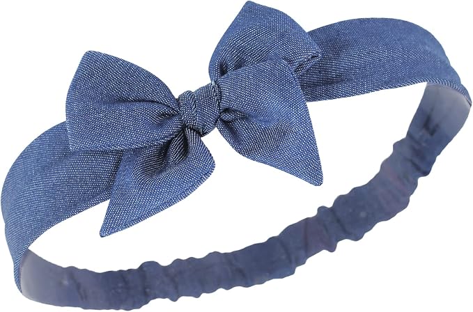 Hudson Baby Cotton and Synthetic Headbands, Size 0-24 Months - Image 3