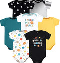 Hudson Baby Baby Boys' Cotton Bodysuits 7-pack by HudsonBaby