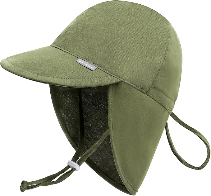 Duoyeree UPF 50+ Baby Sun Hat, Ear & Neck Protection by Duoyeree