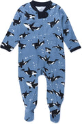 HonestBaby Baby Boys' Sleep & Play Footed One-piece Pajama Sleeper 100% Organic by HonestBaby