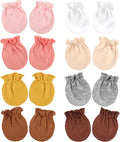 BQUBO Newborn Infant Toddler Mittens No Scratch Cotton Elastic Wrist Gloves by DRESHOW