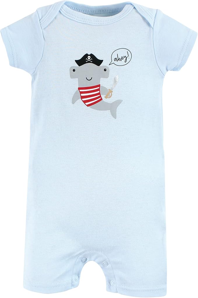 Hudson Baby Unisex Cotton Rompers - Image 3