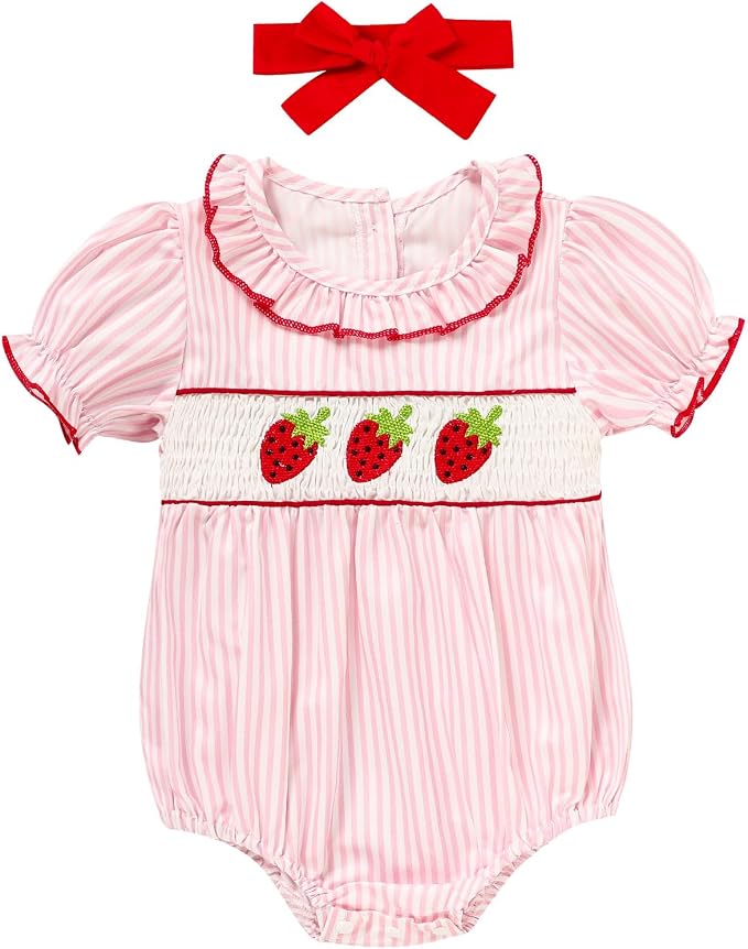 GRNSHTS Baby Girl Romper Newborn Clothes Bodysuit Jumpsuit Baby Girl Clothes by GRNSHTS
