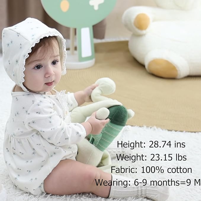 Ruliby Baby Girls Clothes Cotton Bubble Romper Summer Newborn Outfits | - Image 2
