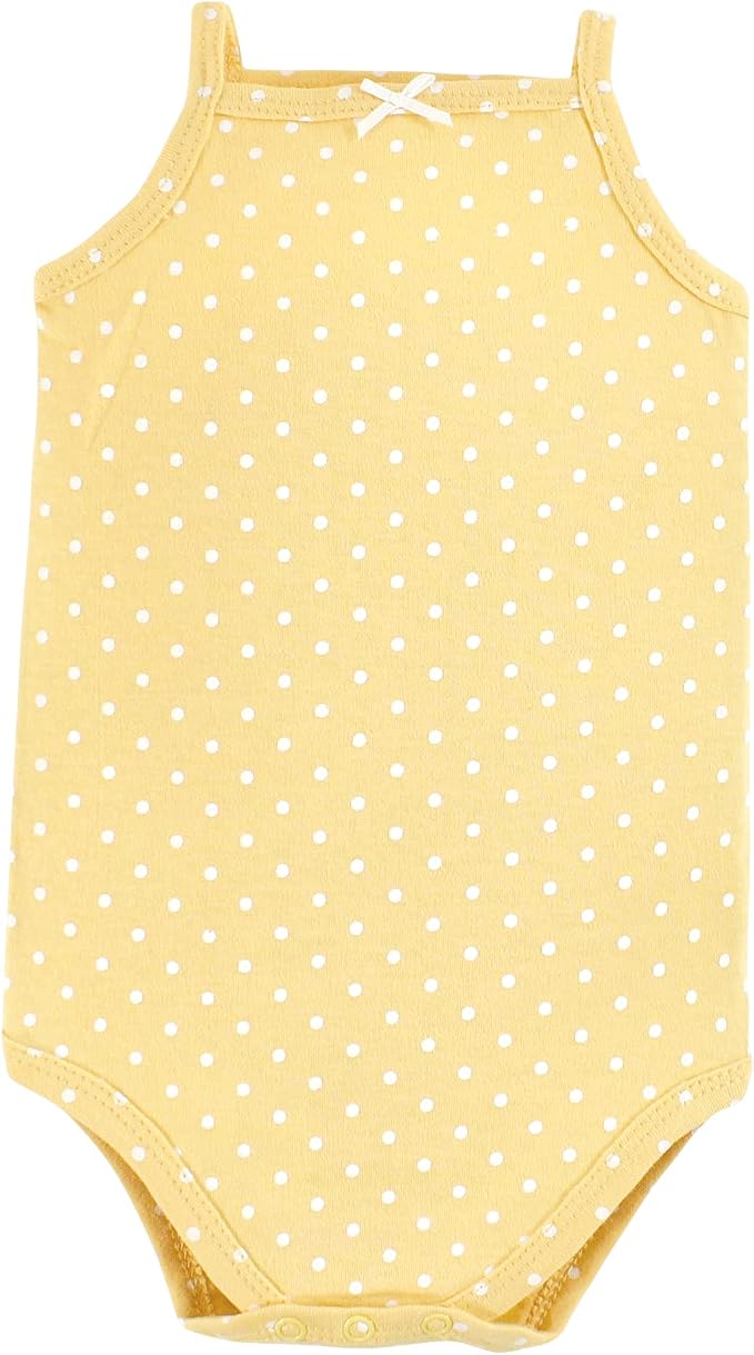 Hudson Baby Unisex Baby Cotton Sleeveless Bodysuits - Image 7