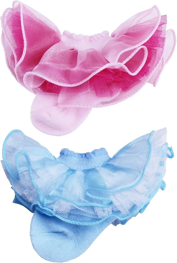 PrinceSasa Little Baby Girl Princess Lace Ruffles Socks Set - Image 2
