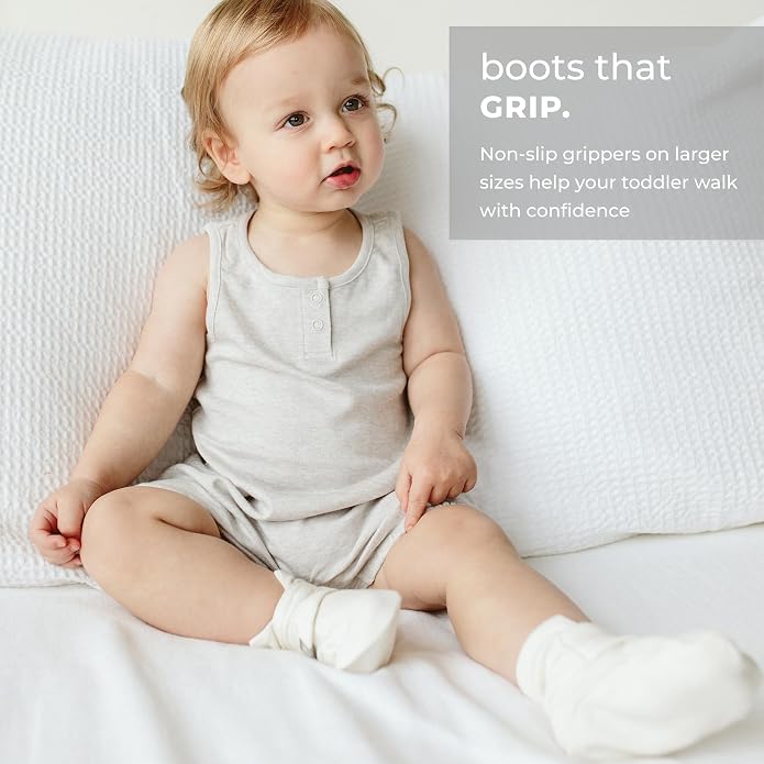 goumikids Viscose Made from Bamboo Cotton Stay-On Boots | Casual Boots - Image 6