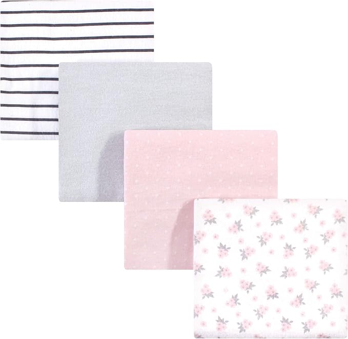 Hudson Baby Unisex Baby Cotton Flannel Receiving Blankets, One Size by HudsonBaby
