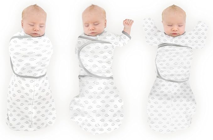 SwaddleDesigns 6-Way Omni Swaddle Sack, Arms Up Swaddle by SwaddleDesigns