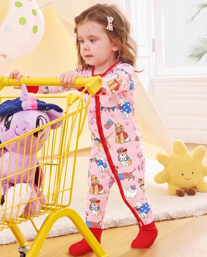 babee Reshinee Viscose derived from bamboo Baby Pajamas Convertible Footie - Image 9