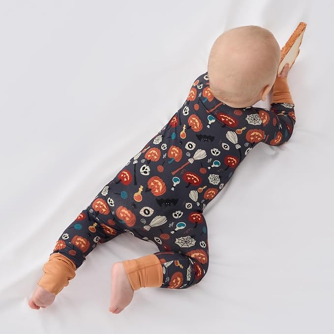 pureborn Baby Sleeper Viscose from Bamboo Zipper Footies Pjs 0-24 Months | - Image 2