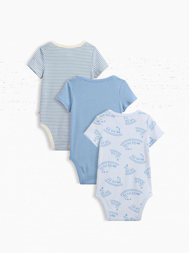 GAP Baby 3-pack Short Sleeve Bodysuit - Image 3
