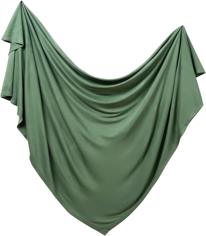 PurComfy Supersoft Swaddle Blanket, Premium Bamboo Viscose, Lightweight & by PurComfy