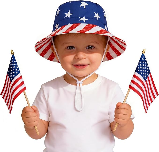 Durio UPF 50+ Baby Sun Hat Wide Brim Toddler Bucket Hats by DURIO