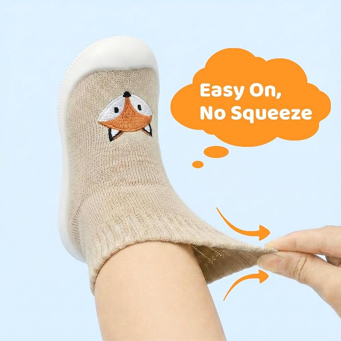 STQ Baby/Toddler Sock Walking Shoes Infant Slippers - Image 8
