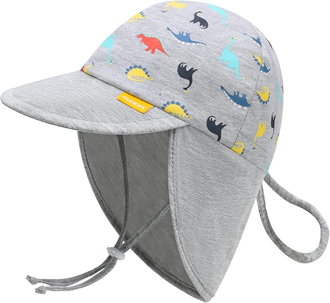 Duoyeree UPF 50+ Baby Sun Hat, Ear & Neck Protection by Duoyeree