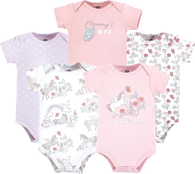 Hudson Baby Unisex Baby Cotton Bodysuits by HudsonBaby