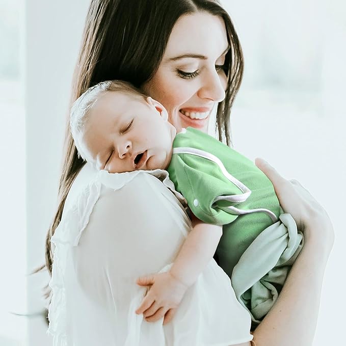 ANYEDDE 2pk Baby Swaddle Sleep Bag, Arms Up Swaddle 3-6 Months - Image 2