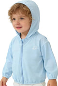 Toddlers-Baby Sun-Jacket UV-Protection-Hoodie Long-Sleeve Zip by HinyBoeh