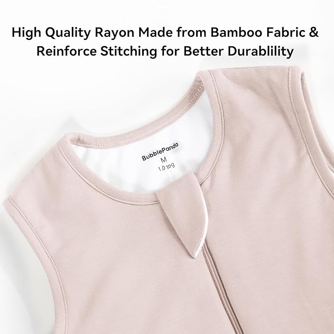 Rayon Made from Bamboo Toddler Sleep Sack with Feet 1.0 Tog Ultra Soft Toddler Sleeping Sack 3t-4t Sleep Bag Walker Quilted Wearable Blanket with Legs 2-Way Zipper Lightweight Extra Long