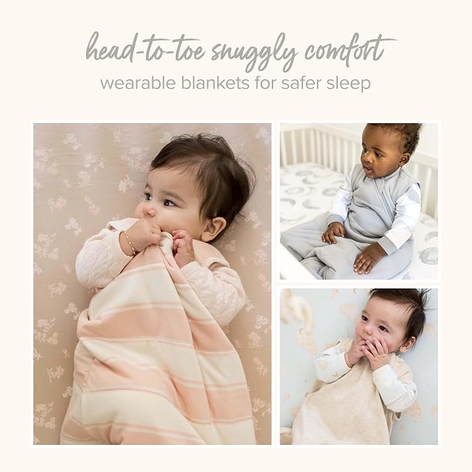 Burt's Bees Baby Baby Organic Beekeeper Infant Wearable Blanket, Unisex Swaddle - Image 3