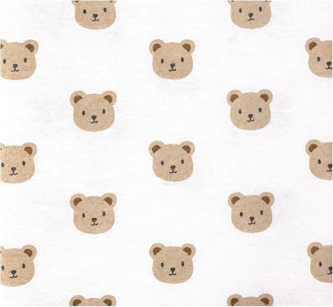 Hudson Baby Unisex Baby Cotton Polyester Flannel Receiving Blankets 4-Pack - Image 3
