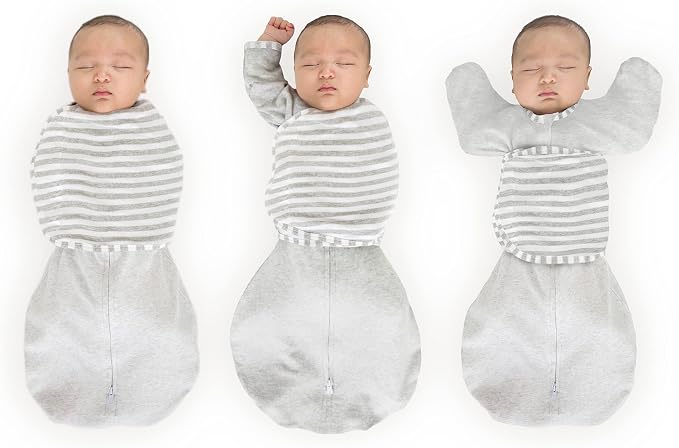 SwaddleDesigns 6-Way Omni Swaddle Sack, Arms Up Swaddle by SwaddleDesigns