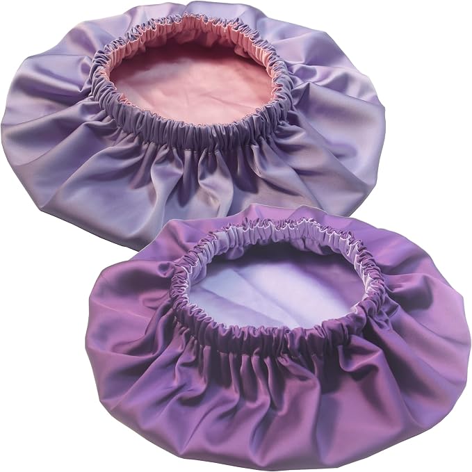 AKISS Baby Infant Newborn Toddler Satin Silk Hair Bonnet Cap - Image 7