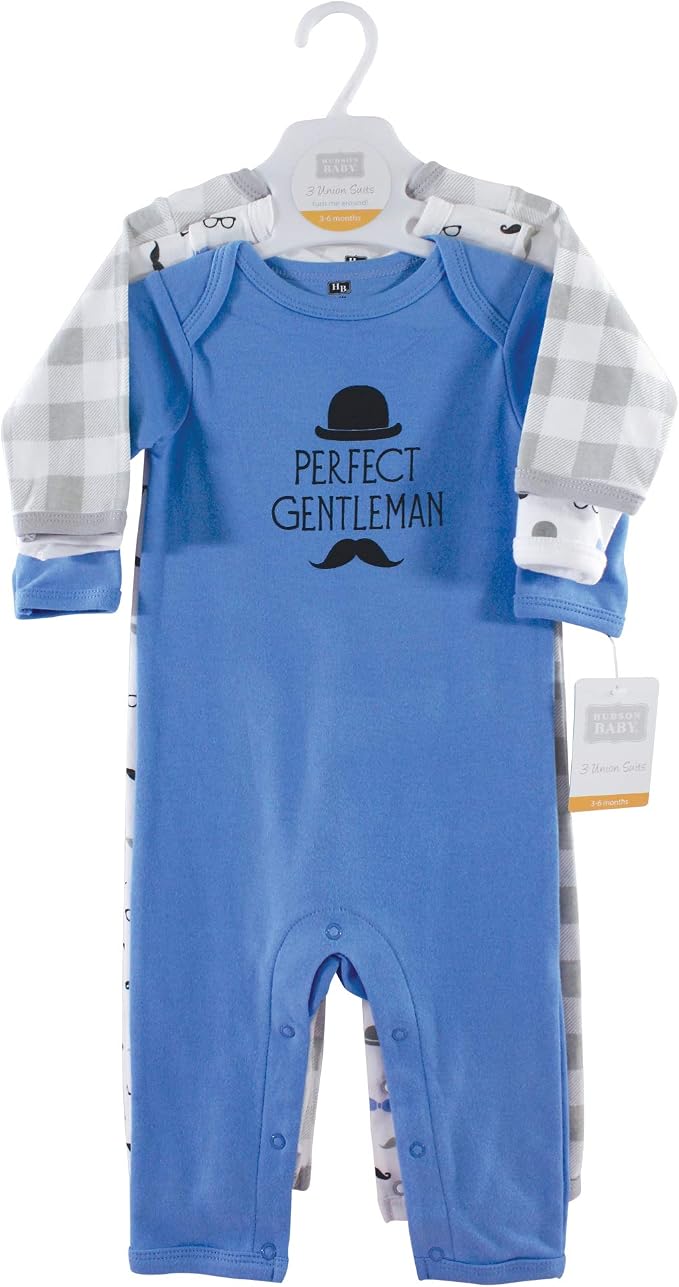 Hudson Baby unisex-child Cotton Coveralls - Image 2