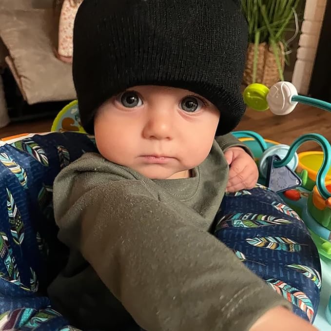 vidsel 100% Cotton Toddler Beanie Hats - Image 7
