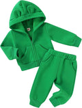 Happy Town Baby Clothes for Girls Boys Clothes Solid Color Zipper Hoodie and by HappyTown