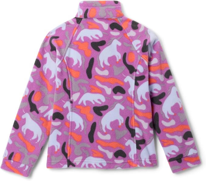 Columbia Youth Girls Benton Springs II Printed Fleece Jacket - Image 3