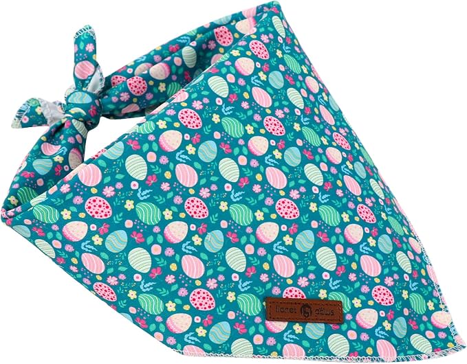 Lionet Paws Easter Dog Bandana for Medium Large Dogs - Image 2