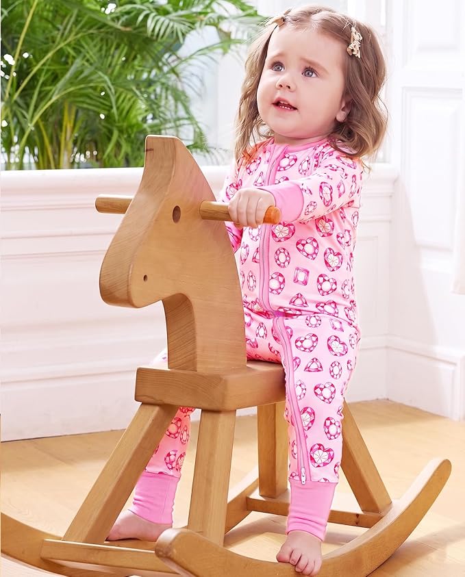 babee Reshinee Viscose derived from bamboo Baby Pajamas Convertible Footie - Image 4